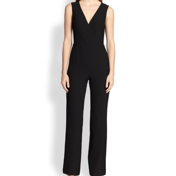 Trina Turk Black Monroe Jumpsuit - Picture 1 of 10